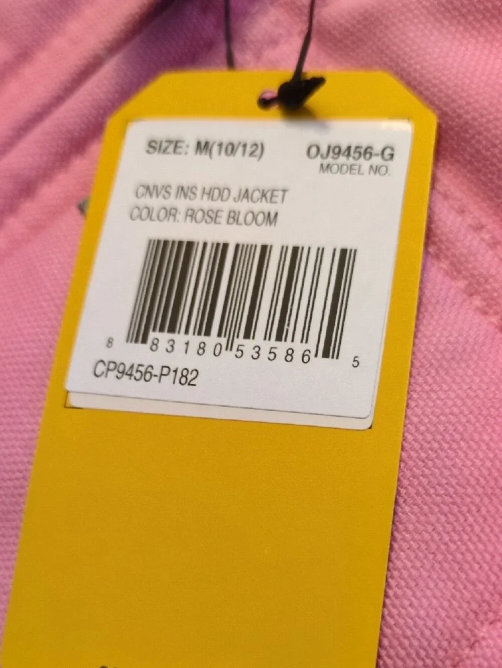 Carhartt Pink Hooded Sherpa-Lined Jacket